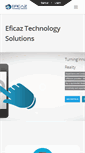 Mobile Screenshot of eficaztechsol.com